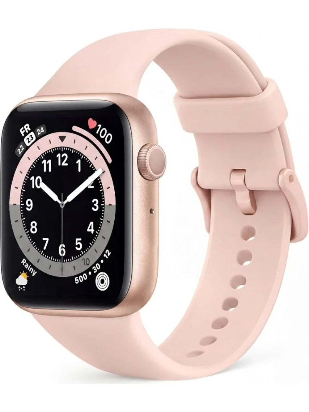 Fitness Smart Watch for Men & Women - Heart Rate Monitor, Sleep Tracker, 120
